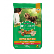 DOG CHOW ADULTO RAC PEQ CARNE ARROZ 15 KG