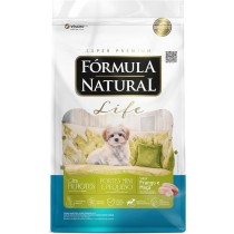 FORMULA NATURAL LIFE FILHOTE PORTE PEQUENO MINI E PEQUENO 15KG