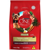 PURINA ONE ADULTO MINI E PEQUENO FRANGO E CARNE 6KG