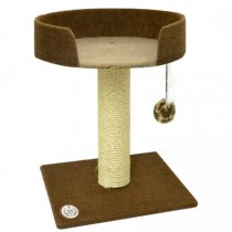 ARRANHADOR SNOOZE MARRON/BEGE 37X39X50CM