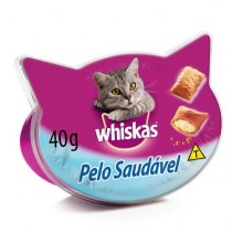 WHISKAS TEMPTATION PELO SAUDAVEL 40 GR