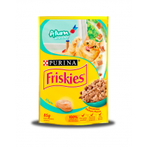 FRISKIES SACHÊ PARA GATOS ADULTOS ATUM AO MOLHO 85G