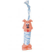 BRINQUEDO CACHORRO COM CORDA