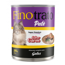 FINOTRATO PATE GATOS CARNE 280 GR