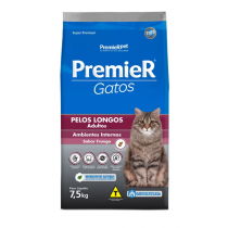 PREMIER AMB. INT. GATO AD. PELO LONGO FGO 7,5 KG