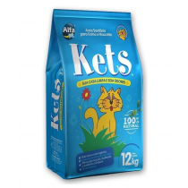 AREIA SANITARIA KETS AZUL 12 KG