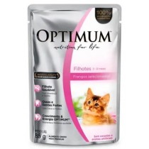 OPTIMUS GATOS FILHOTE FRANGO SACHE 85g