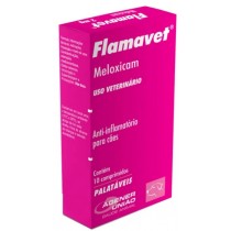 FLAMAVET 2MG COM 10 COMPRIMIDOS ( MELOXICAM )