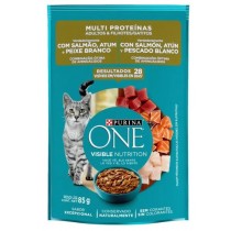 PURINA ONE GATOS MULTI PROTEINA 85G