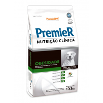 PREMIER NUTRIÇÃO CLINICA CÃES OBESIDADE MÉDIOS E GRANDE 10,1KG