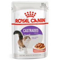 RAÇÃO ÚMIDA ROYAL CANIN GATOS CASTRADOS 85g