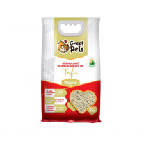 AREIA GREAT PETS BIODEGRADÁVEL TOFU - NATURAL (02KG)