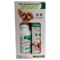 KIT OTOVET PET - LIMPEZA + TRATAMENTO