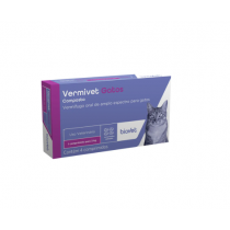 VERMIVET GATOS - 300MG (4 COMPRIMIDOS)