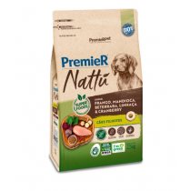 PREMIER NATTU CAES FILH MANDIOCA 2,5 KG