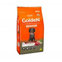 GOLDEN FÓRMULA SÊNIOR, CÃES RAÇAS PEQUENAS - CARNE E ARROZ (3KG)