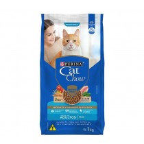 CAT CHOW PS ADULTOS PEIXE 1 KG BR