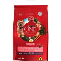 PURINA ONE CAES ADULTO MINI E PEQUENO FRANGO E CORDEIRO 6KG