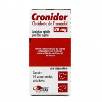 CRONIDOR 80 MG C 10 COMP