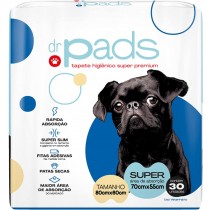 DR PADS TAPETE HIGIENICO 80X60CM 30 UN