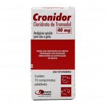 CRONIDOR 40 MG C 10 COMP (NECESSÁRIO RECEITA)