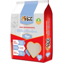 AREIA BIODEGRADAVEL FINA - 3,8KG