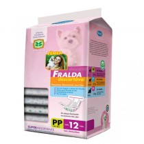 FRALDA DESCARTAVEL PP C 12