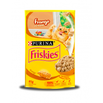 FRISKIES SACHÊ PARA GATOS ADULTOS FRANGO AO MOLHO 85G