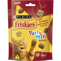 PETISCOS FRISKIES PARA GATOS - CORDEIRO, CARNE SUÍNA E CARNE