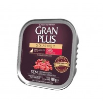 PATÊ GRAN PLUS GOURMET, GATO ADULTO - CARNE (100g)