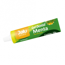 GEL DENTAL DALU - MENTA, 70G - CÃES E GATOS.