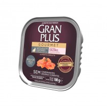PATÊ GRAN PLUS GOURMET, GATO CASTRADO - SALMÃO (100g)