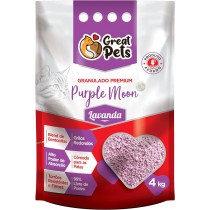 GRANULADO PURPLE MOON LAVANDA, GREAT PETS (4KG)