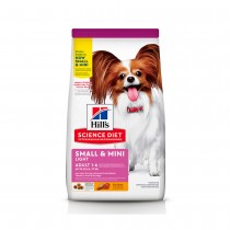 RAÇÃO HILLS, CÃES ADULTOS PEQUENOS & MINIS - LIGHT (2.04KG)