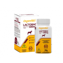 LACTOBAC DOG PLUS TABS 500MG (60 COMPRIMIDOS)