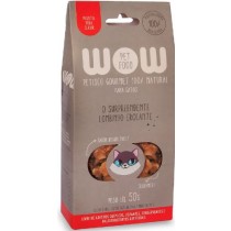 WOW PETISCO NATURAL PARA GATOS LOMBINHO 50G