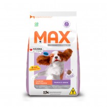 MAX CÃES, RAÇA PEQUENA, FILHOTES - FRANGO E ARROZ (10,1KG)