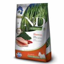 ND SPIRULINA, CÃES ADULTO MINI - TILÁPIA (2KG)
