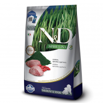 ND SPIRULINA, CÃES FILHOTES, MEDIUM MAXI - CORDEIRO (10KG)