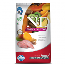 ND TROPICAL SELECTION, GATOS ADULTOS - FRANGO (1,5KG)