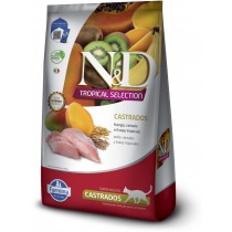 ND TROPICAL SELECTION, GATOS CASTRADOS - FRANGO (7KG)