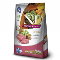 ND TROPICAL SELECTION, GATOS CASTRADOS - SUÍNO (1,5KG)