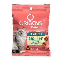 PETISCO ORIGENS CAT BOLA DE PELO 40G