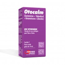 OTOCALM, SOLUÇÃO OTOLÓGICA (14ml)