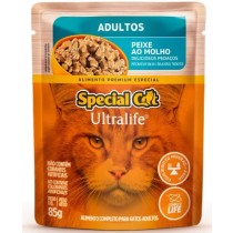 SPECIAL CAT ULTRALIFE SACHE AD PEIXE 85 G