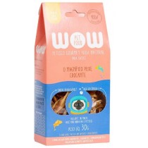 WOW PETISCO NATURAL PARA GATOS PEIXE CROCANTE 30G