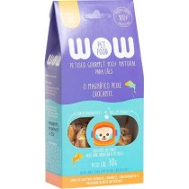 WOW PETISCO PARA CAES NATURAL PEIXE CROCANTE 50G