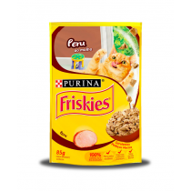 FRISKIES PARA GATOS ADULTOS PERU AO MOLHO 85G