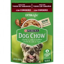 DOG CHOW  ADULTOS DE TODOS OS TAMANHO CORDEIRO100 G BR