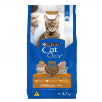 CAT CHOW  PS CASTRADOS  PEIXE  2,7 KG